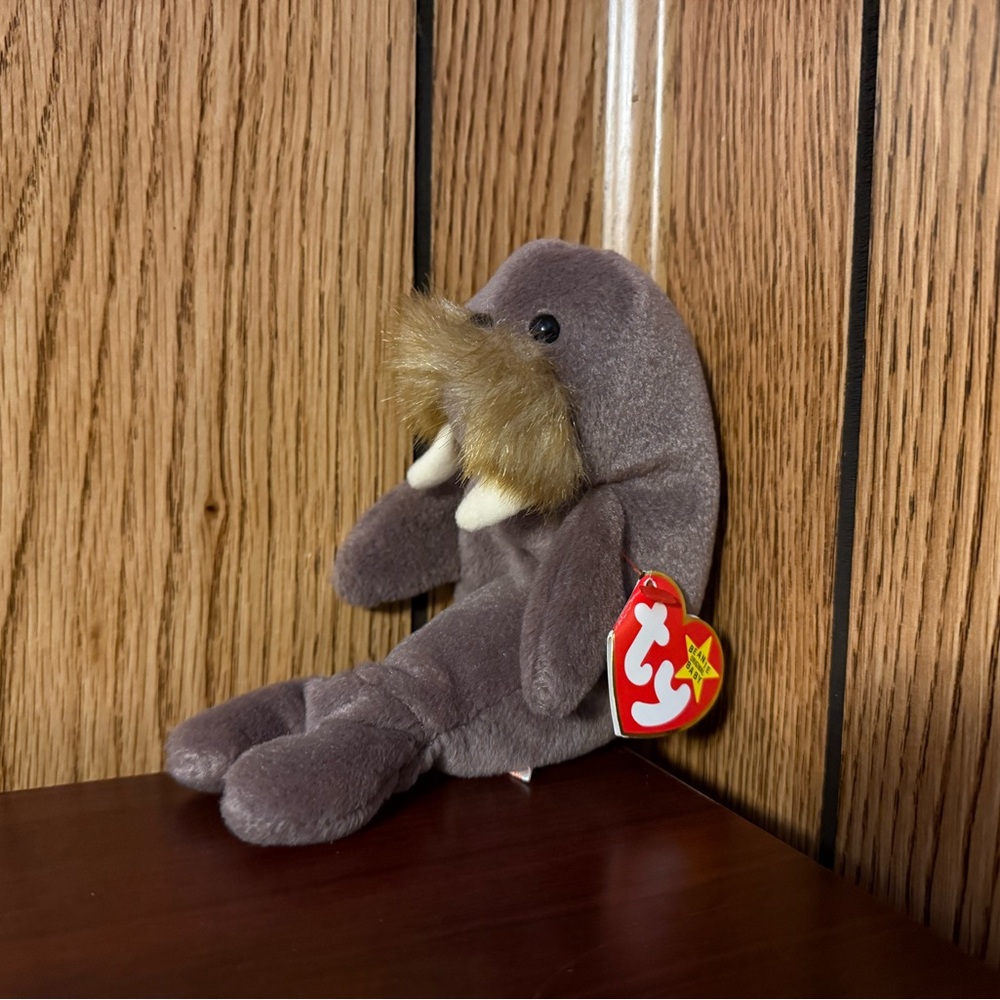 Collectable Ty Plush Walrus - Brown